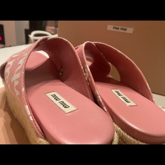 Miu Miu platform sandals - Picture 6 of 8